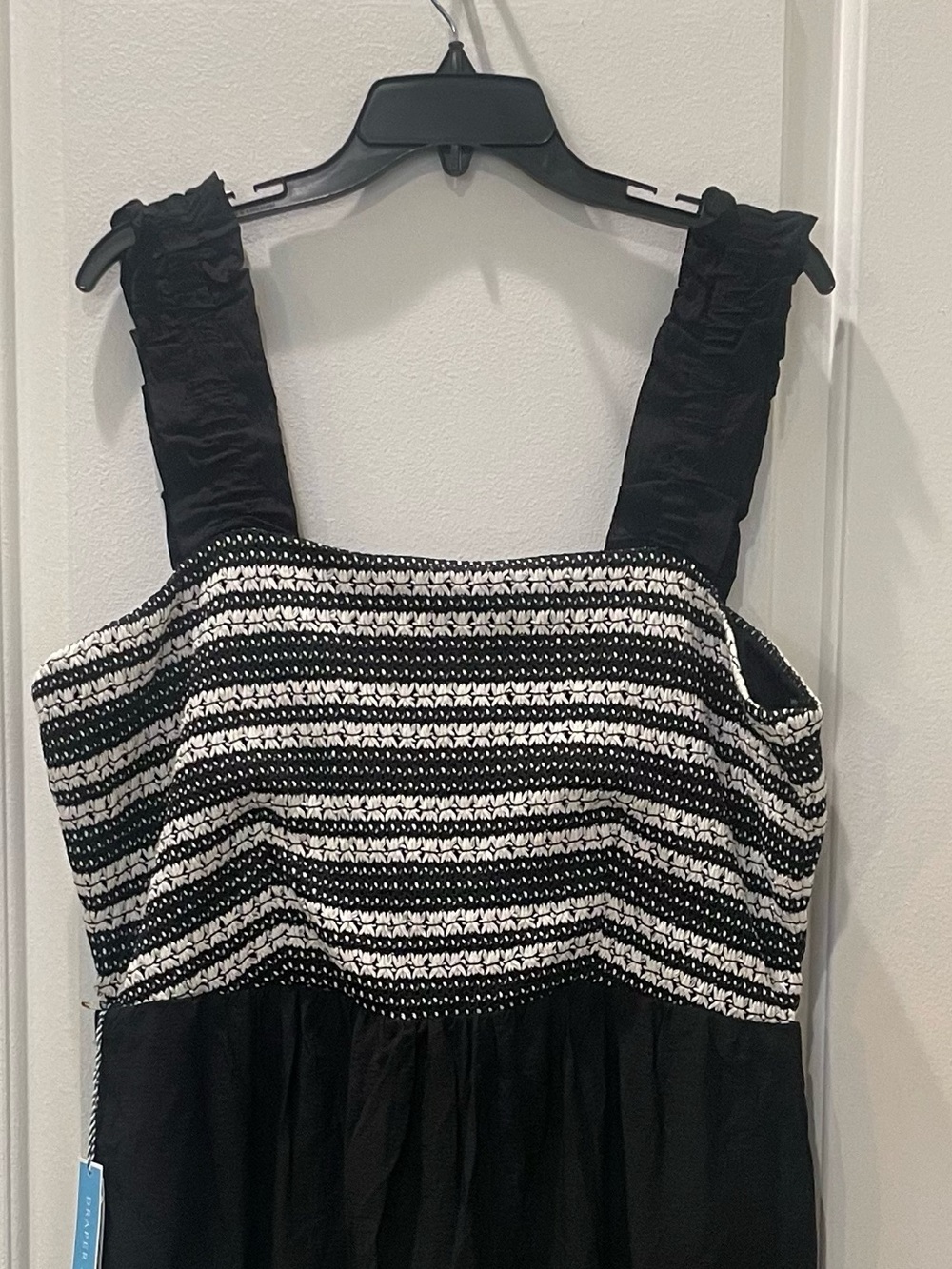 NEW…Draper James Crochet Tiered Midi Dress - Picture 5 of 5